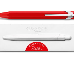849 Roller rot mit Slim-Etui Caran d'Ache