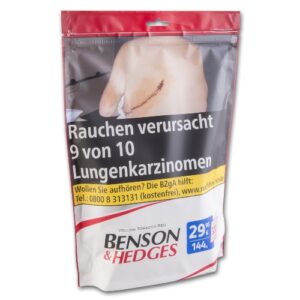 Benson & Hedges Tobacco Red Zip-Bag XXL 125g