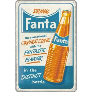 Blechschild Fanta Sensational Orange Drink