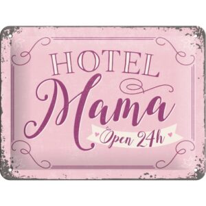Blechschild Hotel Mama