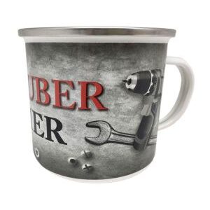 Emaillebecher Schrauber Becher
