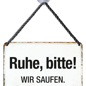 Kulthänger Ruhe, bitte!