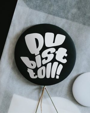 Magnet Du bist toll!