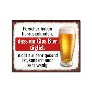 Magnet Ein Glas Bier