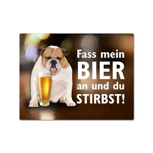 Magnet Fass mein Bier an