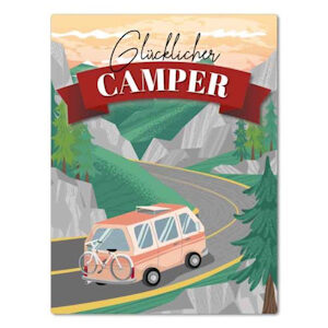 Magnet Glücklicher Camper