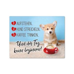 Magnet Hund streicheln