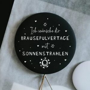 Magnet Ich wünche dir Brausepulvertage