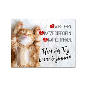 Magnet Katze streicheln