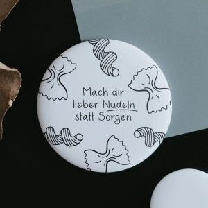 Magnet Mach dir lieber Nudeln statt Sorgen