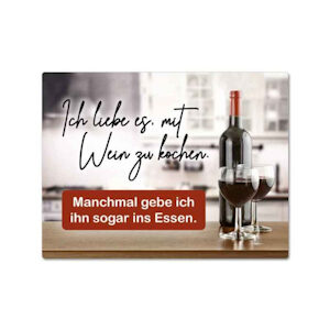 Magnet Mit Wein kochen
