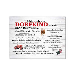 Magnet Stolzes Dorfkind