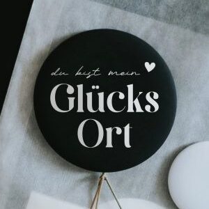 Magnet du bist mein Glücksort