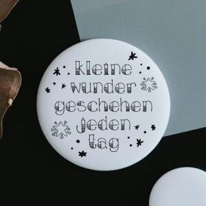 Magnet kleine wunder geschehen jeden tag