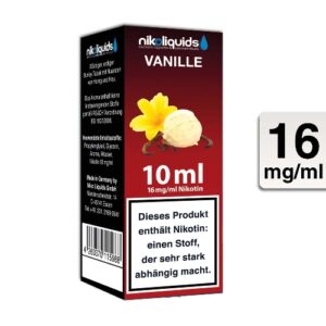 Nikoliquids E-Liquid Vanille 10ml 16mg Nikotin