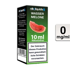 Nikoliquids E-Liquid Wassermelone 10ml 0mg Nikotin nikotinfrei