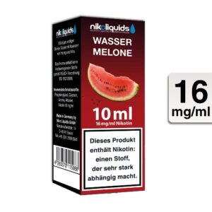 Nikoliquids E-Liquid Wassermelone 10ml 16mg Nikotin