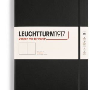 Notizbuch Master Classic (A4+) Hardcover 235 nummerierte Seiten, Schwarz, Blanko