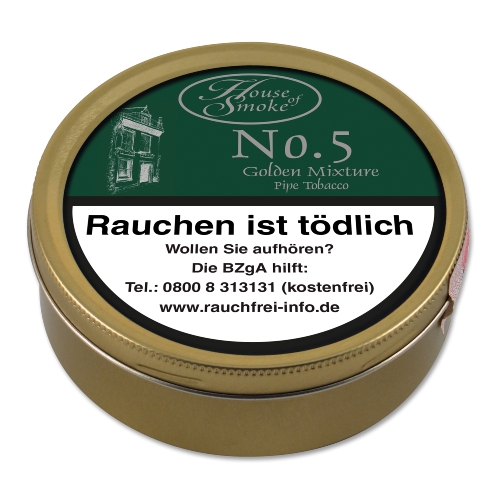 Pfeifentabak No5 Golden Mixture House of Smoke