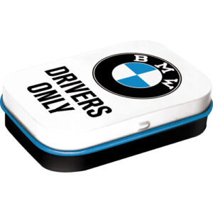 Pillendose BMW - Drivers Only White