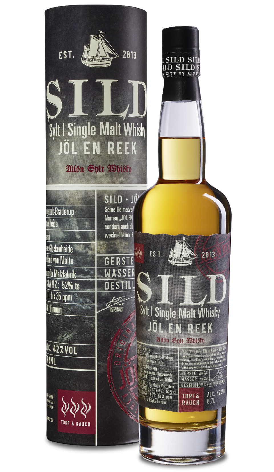 SILD Whisky JÖL EN REEK 42% Vol 0,35l