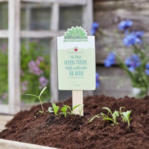 Saatgrüße - Ist dein Leben trübe, hilft vielleicht 'ne Rübe