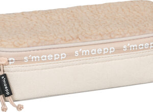 Schlampermäppchen s'maepp XL Plüsch beige
