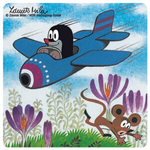 Untersetzer Maulwurf Flug