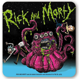 Untersetzer Rick and Morty Monster