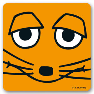 Untersetzer Sendung mit der Maus Maus Face