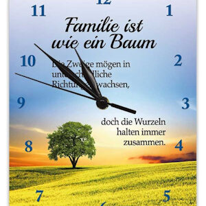 Kultuhren Familie ist wie ein Baum