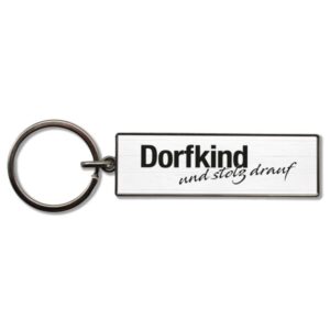 Schlüsselamhänger Dorfkind und Stolz drauf