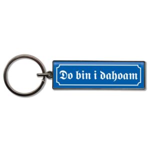 Schlüsselanhänger Do bin i dahoam