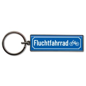 Schlüsselanhänger Fluchtfahrrad