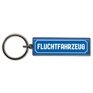 Schlüsselanhänger Fluchtfahrzeug