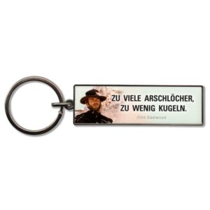 Schlüsselanhänger Zu viele Arschlöcher