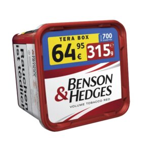 Benson & Hedges Volume Tabacco Red 300g Tera Box